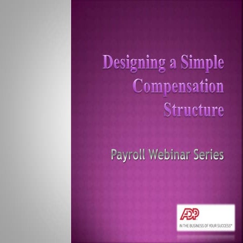 Compensation Salary Structure