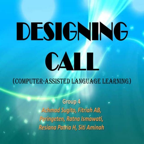 Designing call presentation