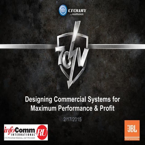 Designing Commercial Systems for Maximum Performance and Profit