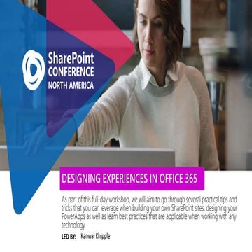 Workshop: Designing Experiences in Office 365 #spc19