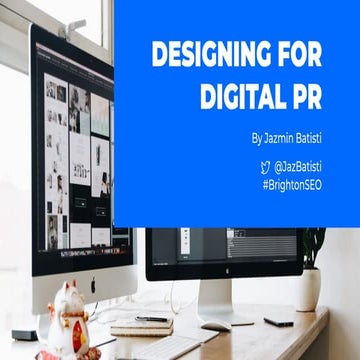 Designing for digital PR