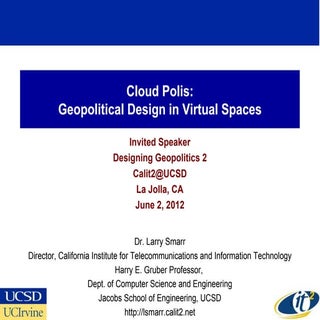 Cloud Polis:Geopolitical Design in...