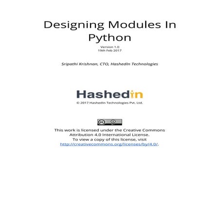 Designing Modules in Python | PDF
