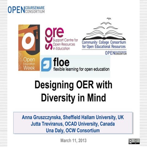 Designing OER with Diversity in Mind
