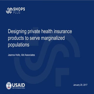 Designing private health insurance ...