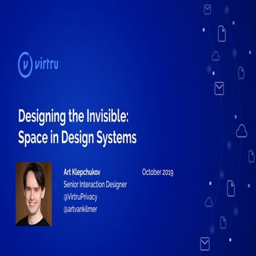 Designing the invisible space in design systems