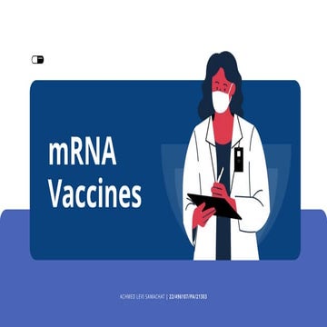 Designing mRNA Vaccines: a Brief Overview | PPTX