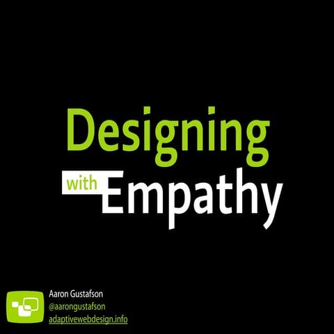 Designing with Empathy [Beyond Tellerrand 2013]