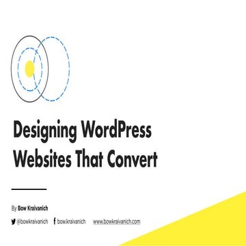 WordCamp BKK 2017: Designing WordPress Websites that Convert
