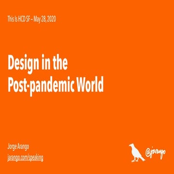 Design in the Post-pandemic World