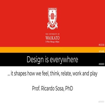 Design is everywhere 2026 Open Day presentation | PDF