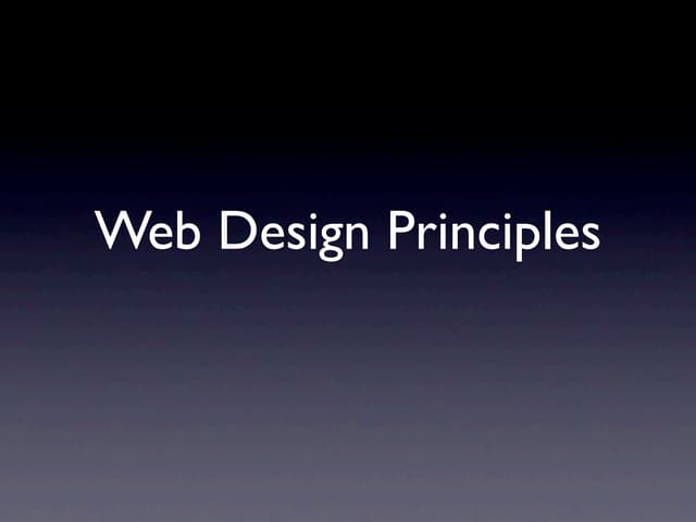 Design concepts