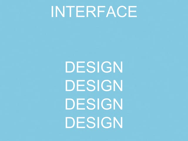 The design part of interaction design 