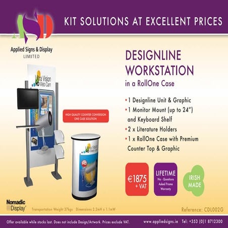 Designline 42 Monitor Canopy Counter | PDF