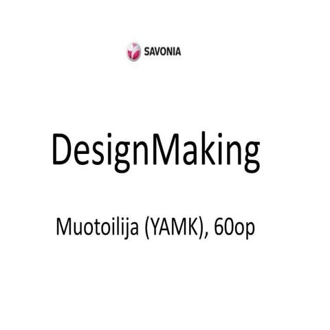 Design making | PPTX