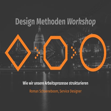 Design method workshop (in german)