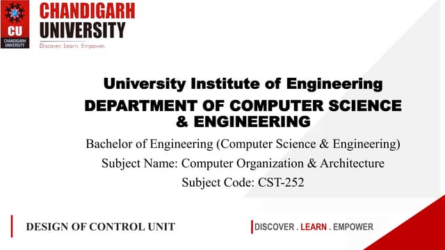 Design of control unit.pptx