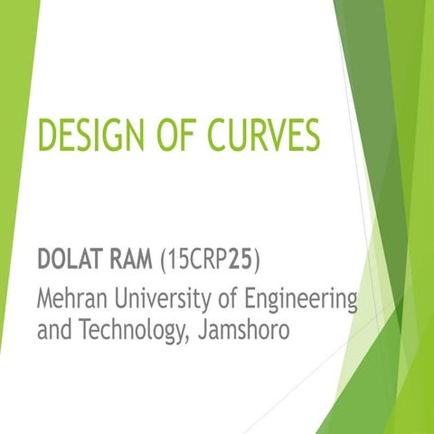 Design of curves