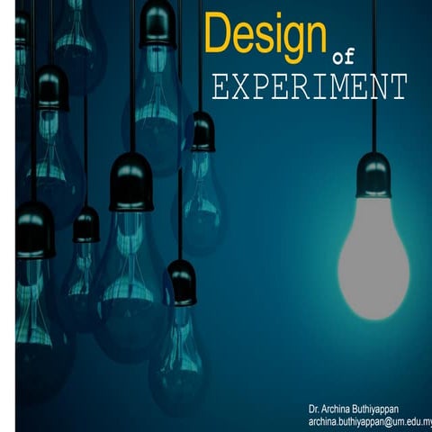 Design of Experiment 