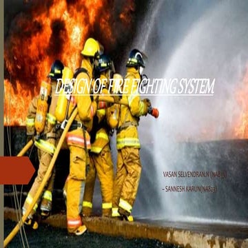 Fire Fighting system on ship