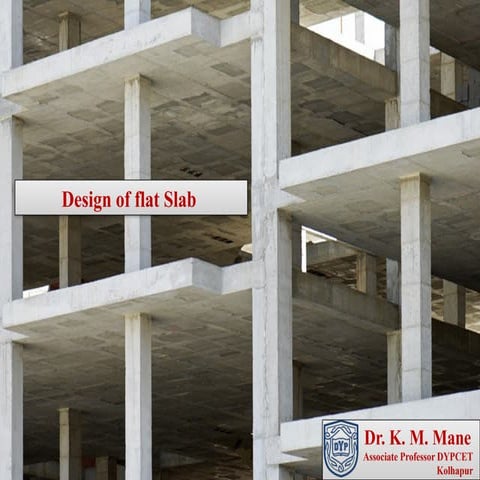 Design steps of flat salb as per IS 456-2000