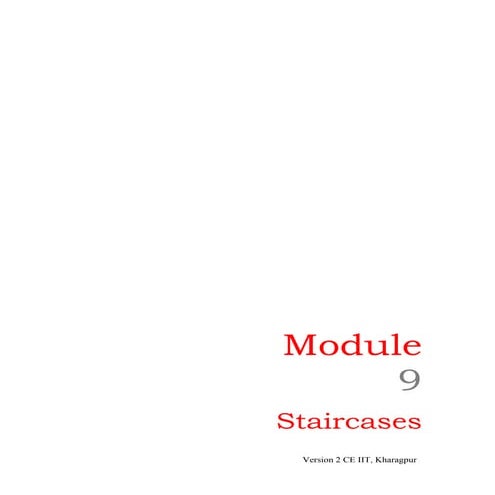 Design of Reinforced Concrete Stair Case