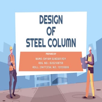 DESIGN OF STEEL COLUMN.pptx