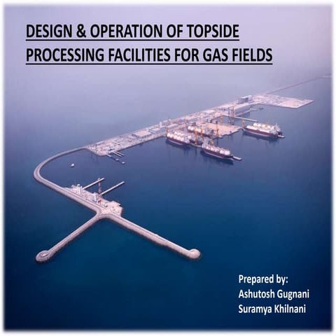 Design & operation of topsides gas field