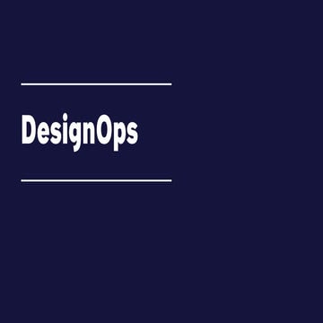 DesignOps Handbook Condensed