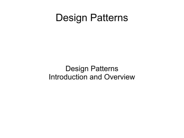 5 Design Patterns Explained