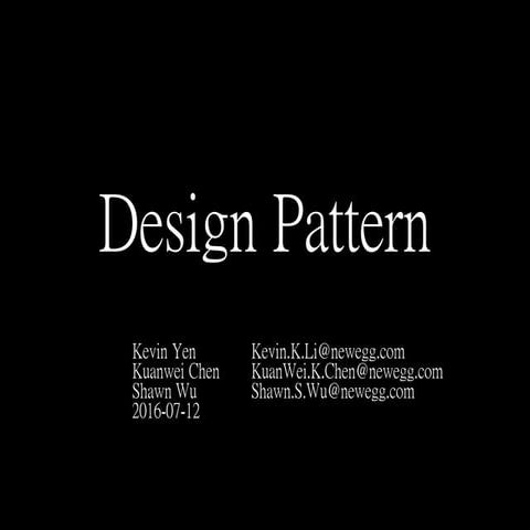 Design Pattern
