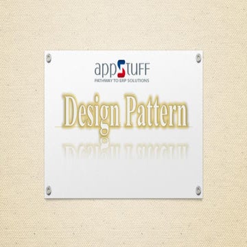 Design pattern  singlestone