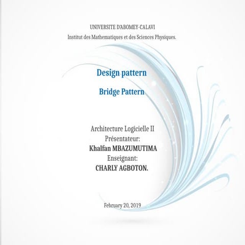 Design pattern bridgepatern | PDF
