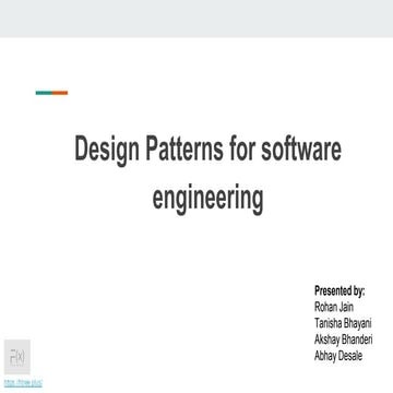 Design patterns | PPT