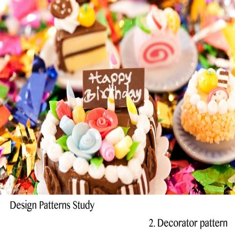 Design patterns 스터디 -Decorator 패턴
