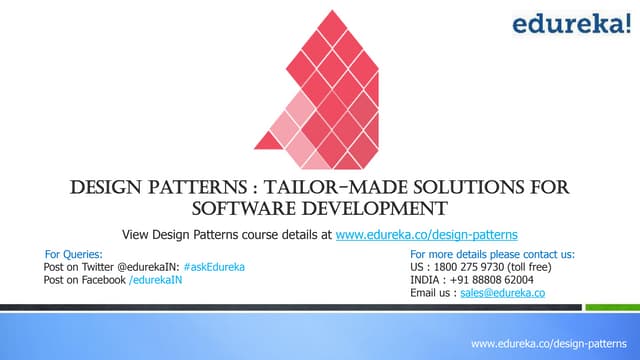 Design patterns 1july