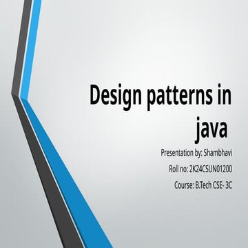 Design patterns in java ppt by Shambhavi.pptx