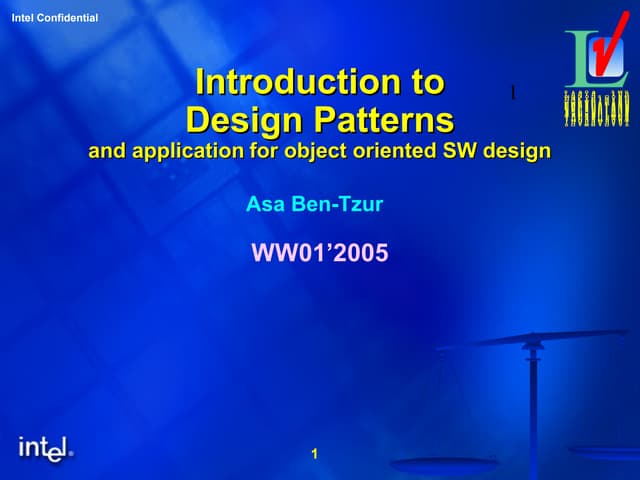 Design patterns intro