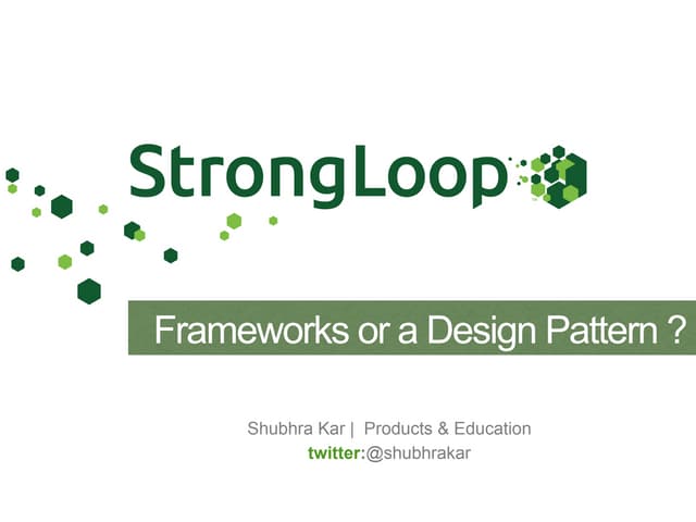 Picking the Right Node.js Framework for Your Use Case