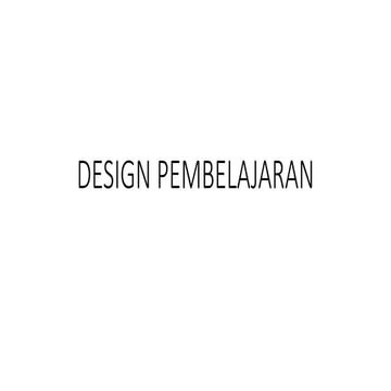 Design Pembelajaran Pada Kurikulum Merdeka .pptx