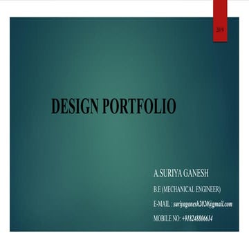 Design portfolio