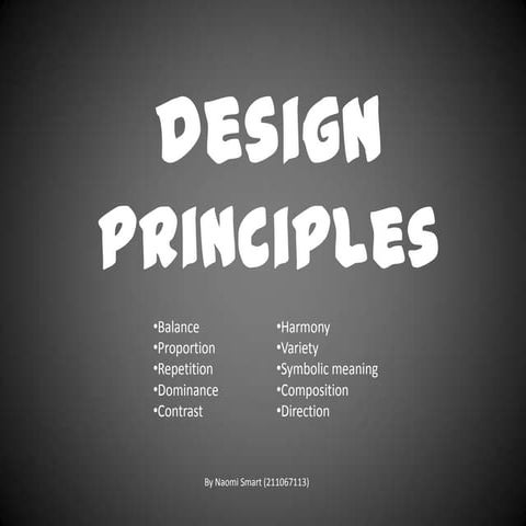Design principles