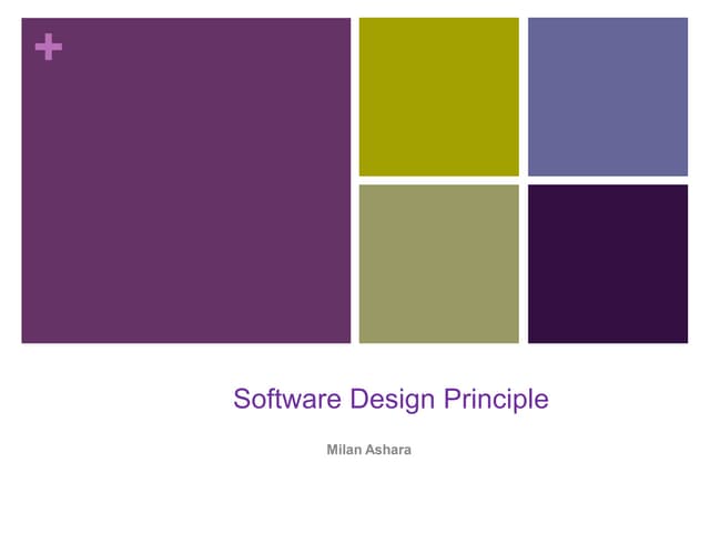 Software Design principles