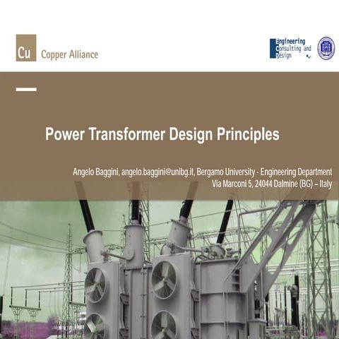 Transformer design principles