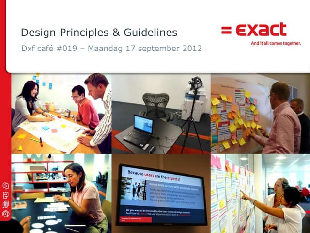 Design Principles & Guidelines