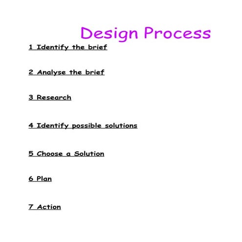 Design process 1