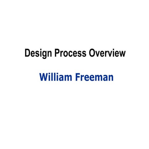 Design process 