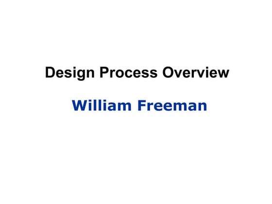 Design process 