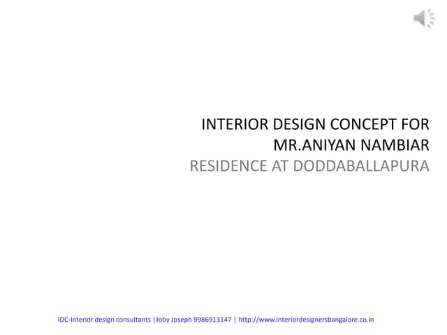 Interior Design proposal