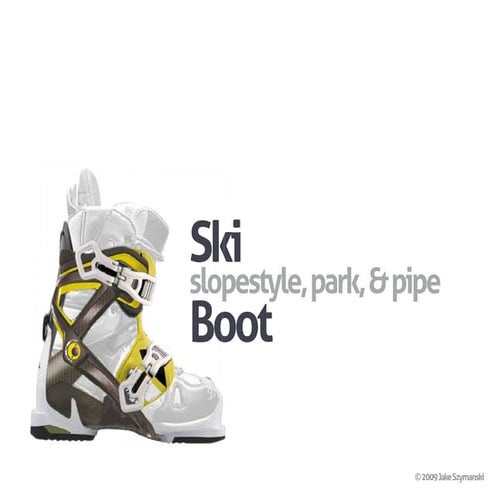 The New DH - Ski Boot Design Proposal & Prototype